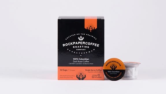 100% Colombian Dark Roast Single Serve